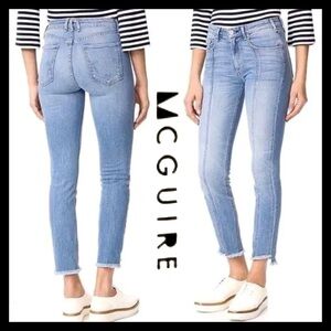McGuire Premium Denim Women’s Valletta Seam Front Skinny Jeans Size (25)